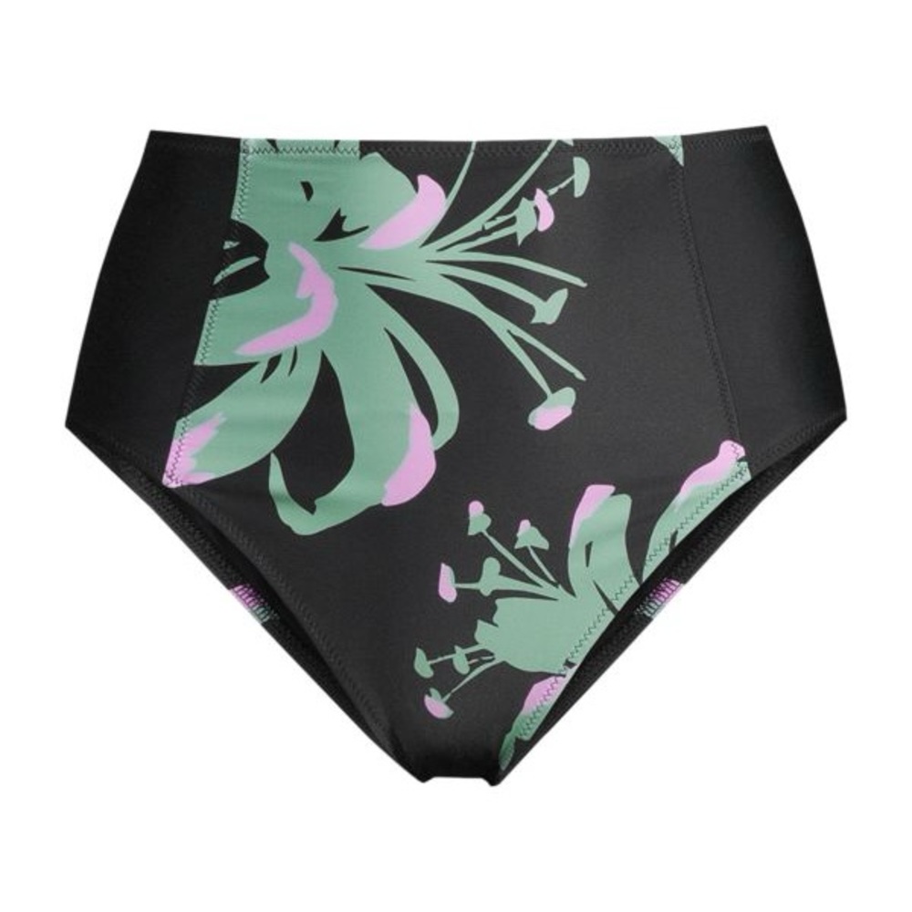 Tanya Taylor Kaia Bikini Bottom Black Multi Size 2X